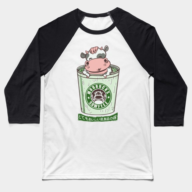 MOOBUCK Baseball T-Shirt by kimikodesign